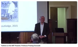 “Authors on the Hill” Presents: Professor Predrag Cicovacki, 2019